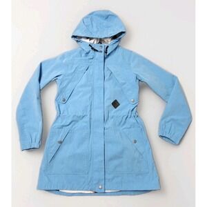 Burton DryRide Women's Small Blue Hooded Ski Snowboard Jacket Sukabumi